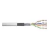 Cabo de rede Digitus CAT 6 SF/UTP Twisted Pair Patchkabel Rohware 305 m cinzento