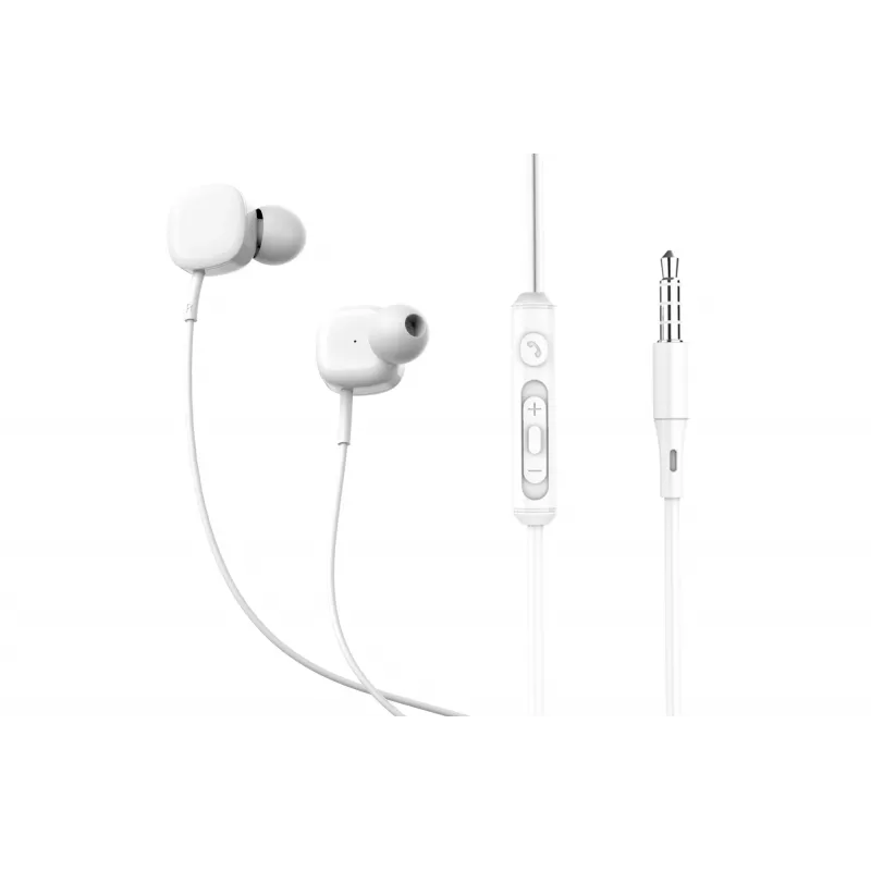 Auscultadores in-ear com fios Tellur Basic Sigma branco