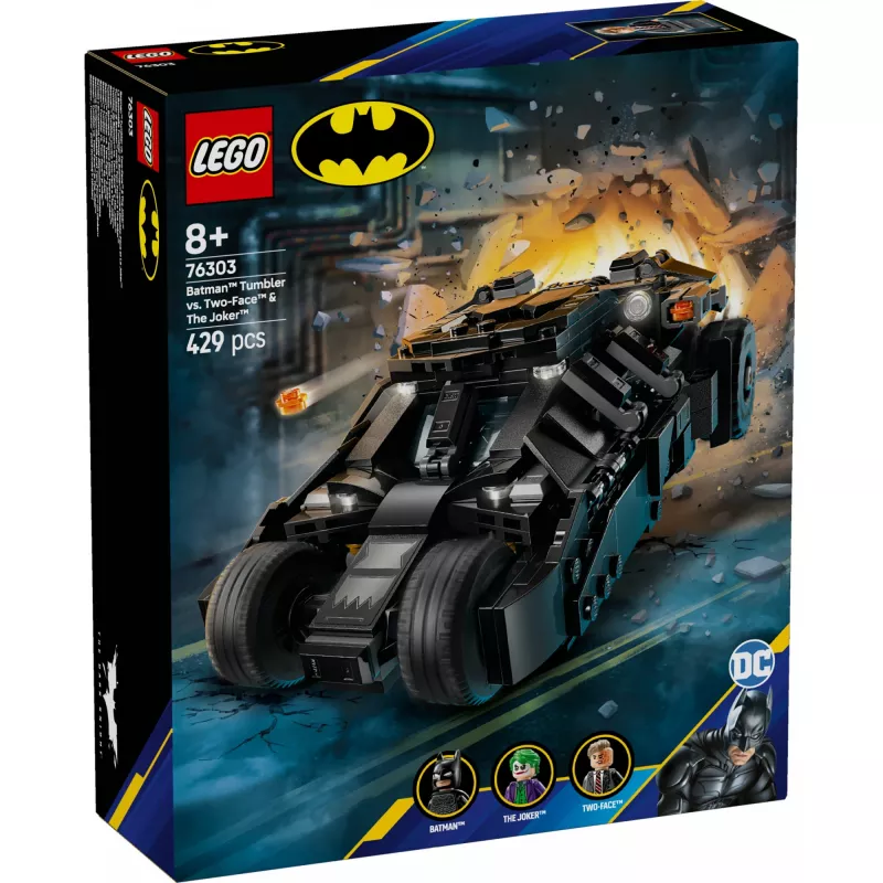 LEGO BATMAN 76303 Batman Tumbler vs. Two-Face e The Joker