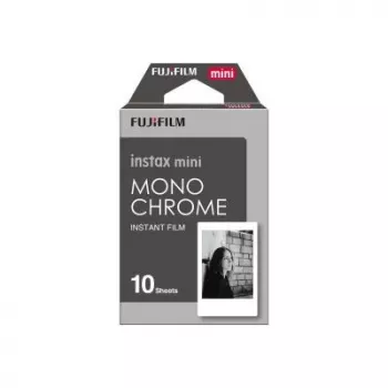 Fujifilm Instax Mini Monochrome - Filme instantâneo a preto e branco - instax mini - ISO 800 - 10 fotografias