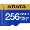 Cartão de memória ADATA Premier Extreme microSDXC SD7.1 Express 256GB, leitura 800 MB/s, escrita 700 MB/s, UD256GEX3L1-C