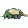 Bruder 02033 Krone Big Pack 1290HDP VC veículo em miniatura, 1:16, com 2 fardos quadrados, verde