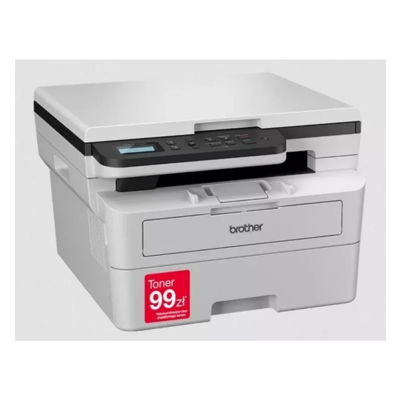 Impressora laser multifunções Brother DCP-B7600D — monocromática, 34 páginas/min., duplex, 256 MB, USB 2.0, A4