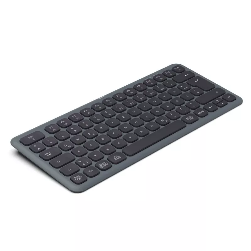 WK-500 teclado multi-dispositivo preto-cinzento