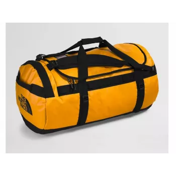 Saco de viagem The North Face Base Camp Duffel L 95 L poliéster preto, amarelo