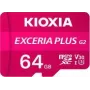 Cartão de memória flash Kioxia 64GB MicroSDXC UHS-I EXCERIA PLUS G2