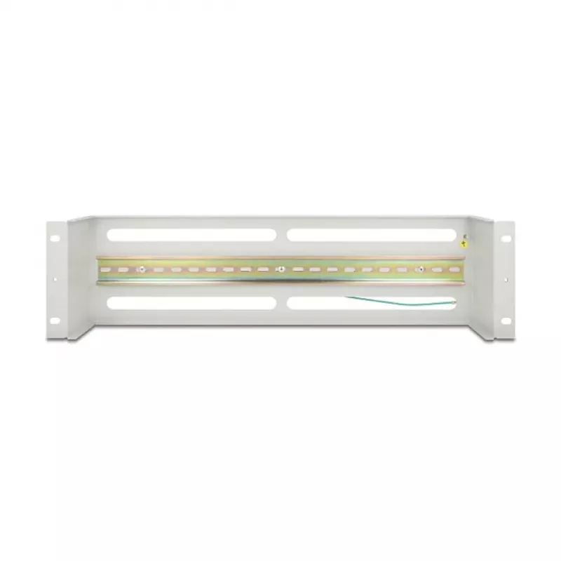 Painel de disjuntores DeLOCK 67196 metal cinzento 132 mm de largura