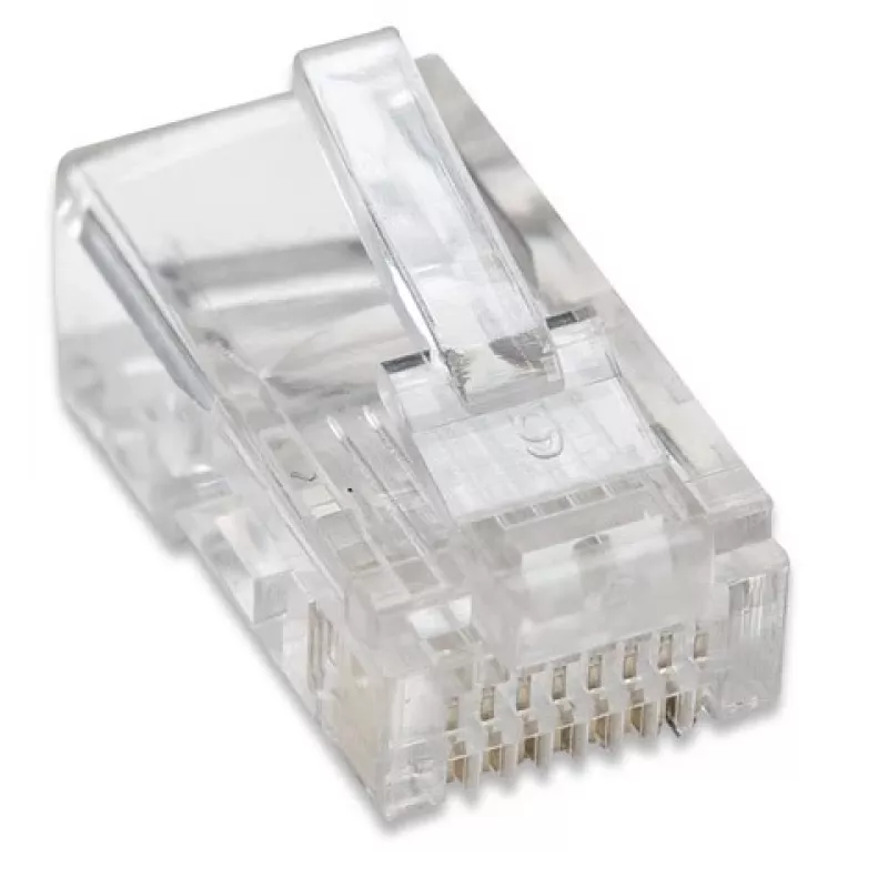 Conector de fios Intellinet 502375 RJ-45 transparente