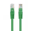 Cabo de rede Cat.5e UTP 1m verde pack de 10 PCU5-20CC-01