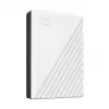 Western Digital WD My Passport 5 TB branco USB 3.0 / 2,5 polegadas, 19,15 mm / encriptação de 256 bits / WD Backup / branco (WDBPKJ0050BWT-WESN)