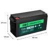 Bateria AGM Green Cell AGM12V150AH-J 12V 150Ah chumbo-ácido selada