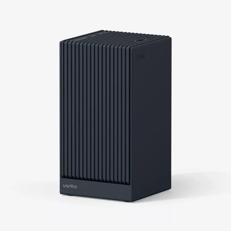 Projetor LCD portátil WANBO Cube 2 Pro – 500 ANSI lúmenes, 1080p (1920x1080), LED, focagem automática, Android TV, zoom 1,2:1, 8 W, preto