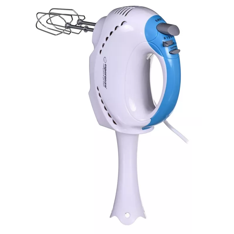 Batedeira manual Esperanza EKM010 300 W azul-claro, branco