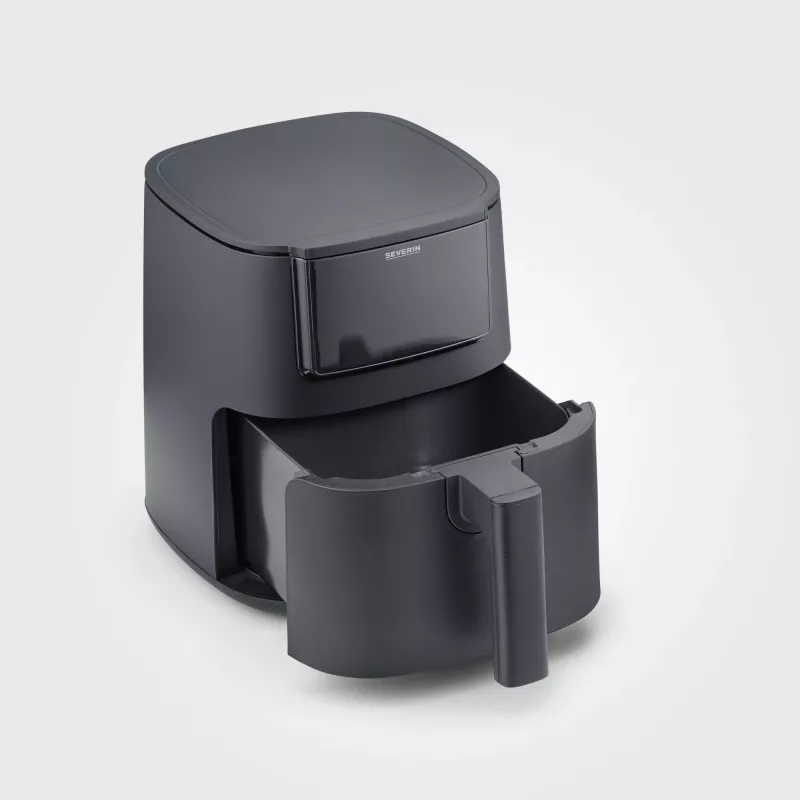 Fritadeira de ar quente SEVERIN FR 2461 — capacidade de 4 L, preta