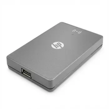 Leitor de cartões HP Keystroke Card Reader Y7C05B — interface USB, emulação de teclado wedge