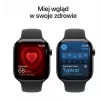 Smartwatch Apple Watch Series 11 GPS + Cellular 46mm Caixa de titânio sideral com bracelete desportiva preta M/L
