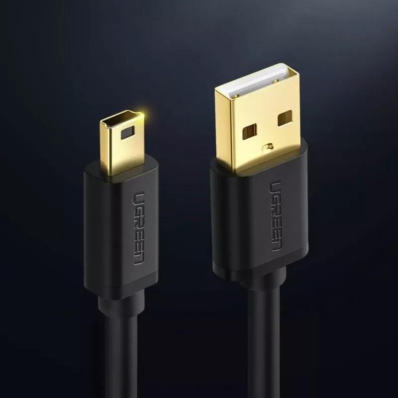Cabo de dados USB UGREEN Thunderbolt para miniUSB 2 m preto