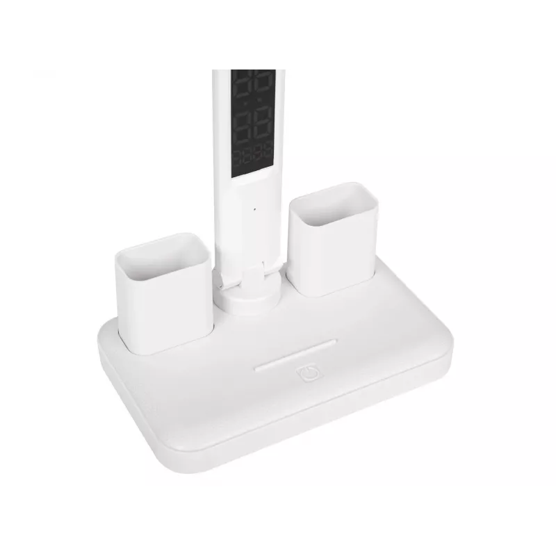 Candeeiro de secretária LED LB-24 com relógio