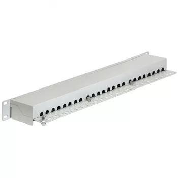 Patch panel DeLOCK 43300 1U RJ-45 Cinzento