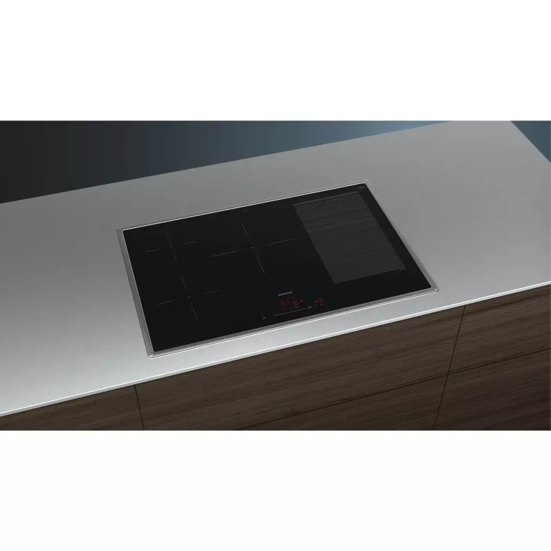 Siemens iQ700 EX845HVC1E Placa de cozinha preto Integrada 80 cm 5 zonas