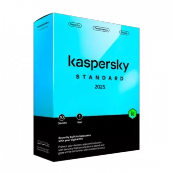 Kaspersky Standard | 10 dispositivos | 1 ano | UE