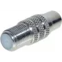Adaptador conector fêmea F para conector fêmea RCA ShiverPeaks 85325 — adaptador coaxial para áudio/vídeo compósito