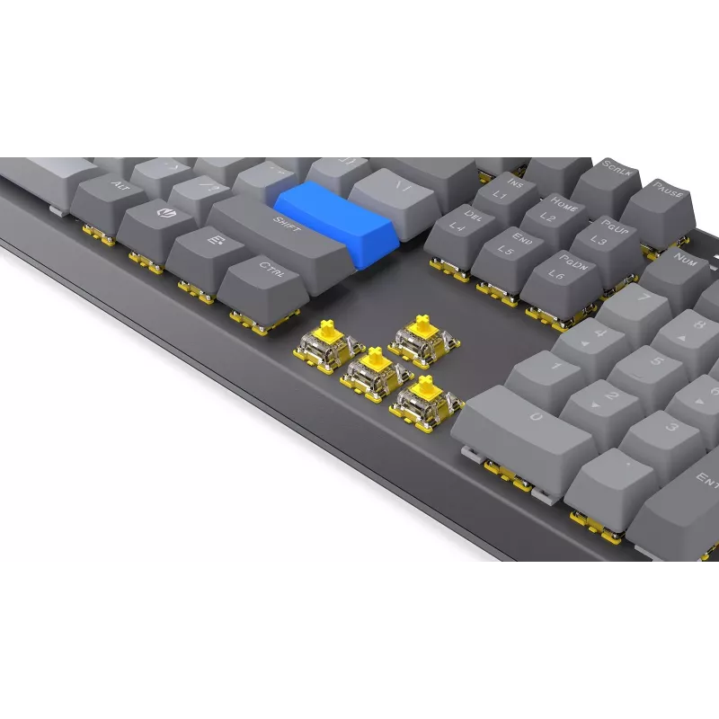ENDORFY Thock V2 Teclado sem fios, Yellow by Gateron