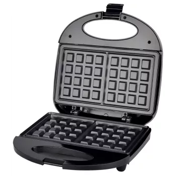 Máquina de waffles Esperanza EKT008 2 waffles 1000 W preta