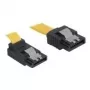 Cabo SATA DeLOCK 82810 0,5 m SATA 7 pinos amarelo