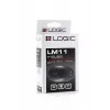 Logic Lm-11 - Rato - ótico - com fio - USB - preto