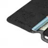 Capa tipo carteira Krusell Birka para iPhone 11 Pro Max 16,5 cm preta