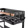Maclean MC-910 prateleira magnética para frigorífico/máquina de lavar, preto