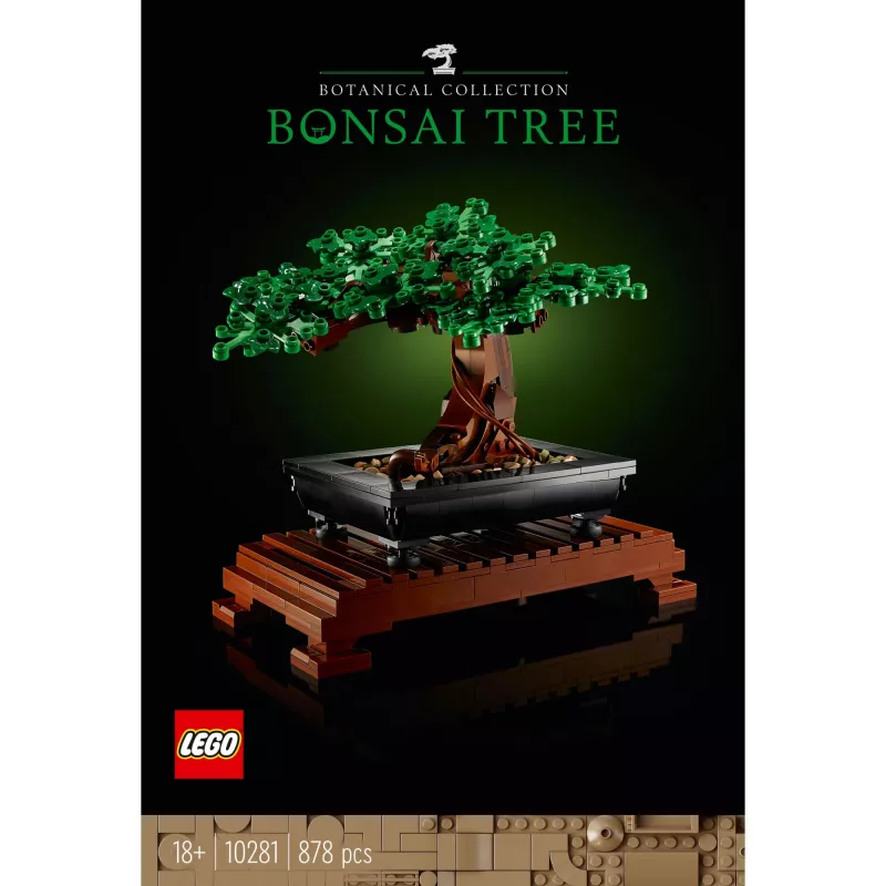 Conjunto LEGO® Árvore Bonsai para adultos 10281