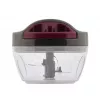 Picadora de alimentos manual JATA AC57E preto transparente