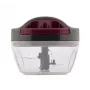 Picadora de alimentos manual JATA AC57E preto transparente