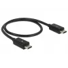 Cabo USB DeLOCK 83570 USB 2.0 0,3 m USB B preto