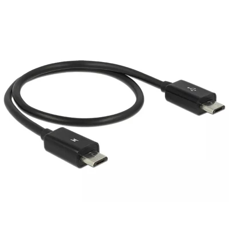 Cabo USB DeLOCK 83570 USB 2.0 0,3 m USB B preto