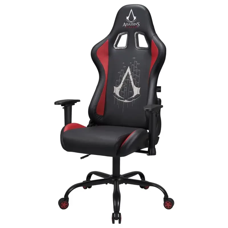 Cadeira de escritório Subsonic SA5609-AC1 assento acolchoado encosto acolchoado preto vermelho