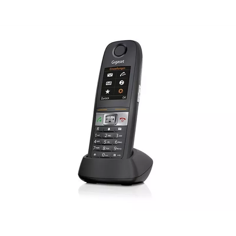 Telefone DECT Gigaset E630HX com identificação de chamada preto
