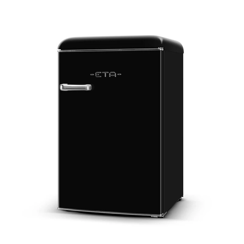 Frigorífico autónomo ETA ETA253790020E — 110 L (compartimento de refrigeração 92 L / compartimento de congelação 18 L), 90 cm, 38 dB, classe de eficiência energética E, preto