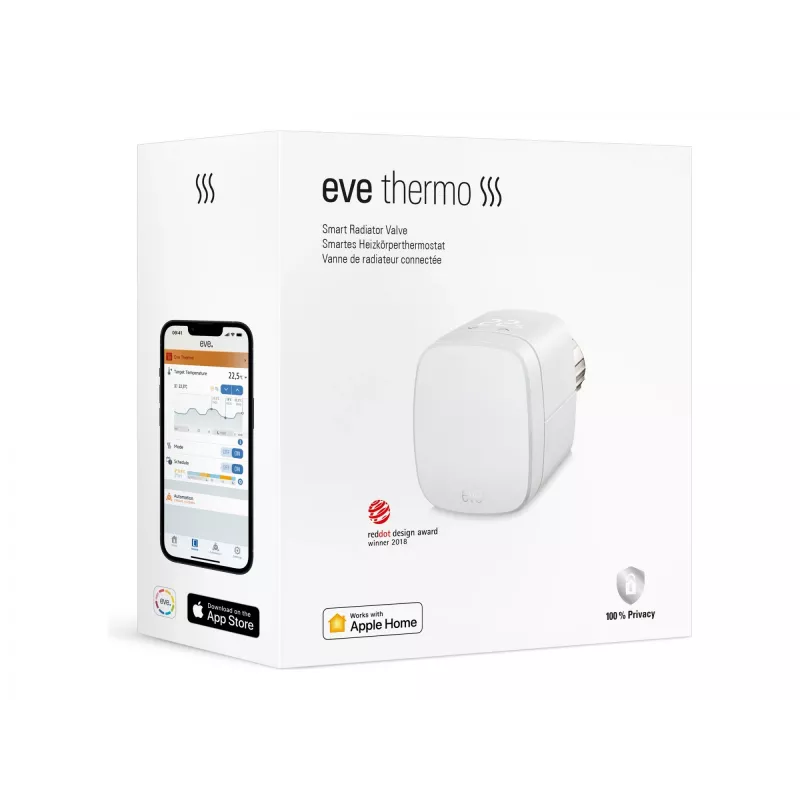 EVE Thermo - termostato de radiador conectado para Apple HomeKit