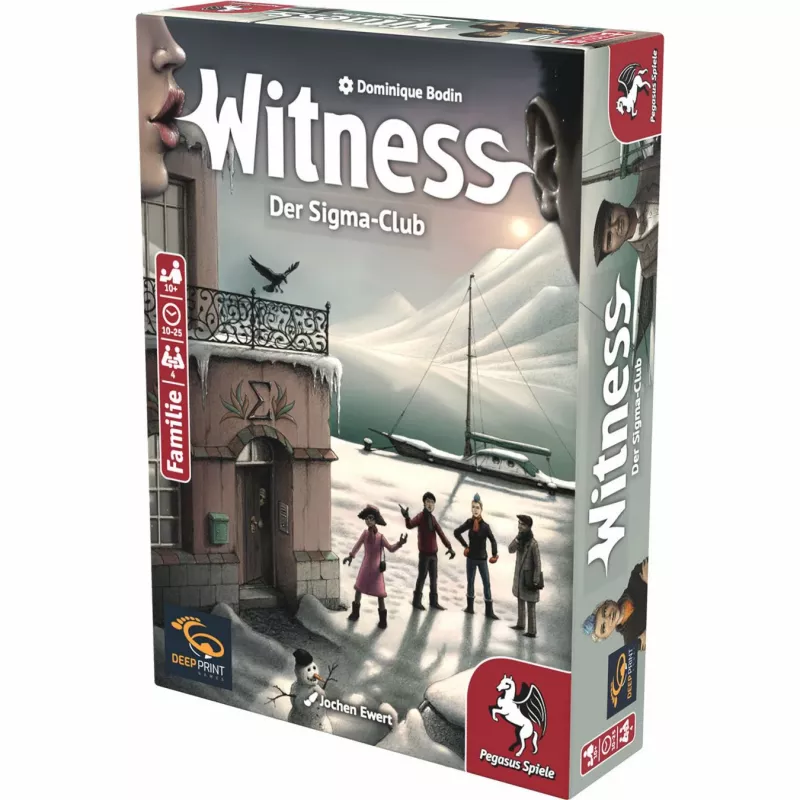 Deep Print Games: Witness - Der Sigma-Club, jogo de puzzles
