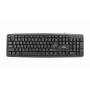 Teclado Esperanza TKR101 Office USB QWERTY inglês, russo preto