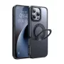Capa protetora com MagSafe Mcdodo PC-4933 para iPhone 16 Pro Max com suporte integrado, preto