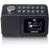 Lenco CR-625BK rádio-despertador DAB+/FM com Bluetooth e carregamento sem fios, preto