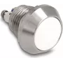 Botão de pressão DELOCK 22035 12 mm, 2x terminal de parafuso, branco