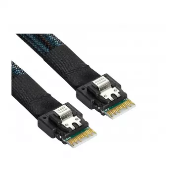 Cabo breakout Supermicro CBL-MCIO-1275S4Y MCIO x8 (STR) para 2x SlimSAS x4 (STR) SFF8654 75/75 cm (CBL-MCIO-1275S4Y)