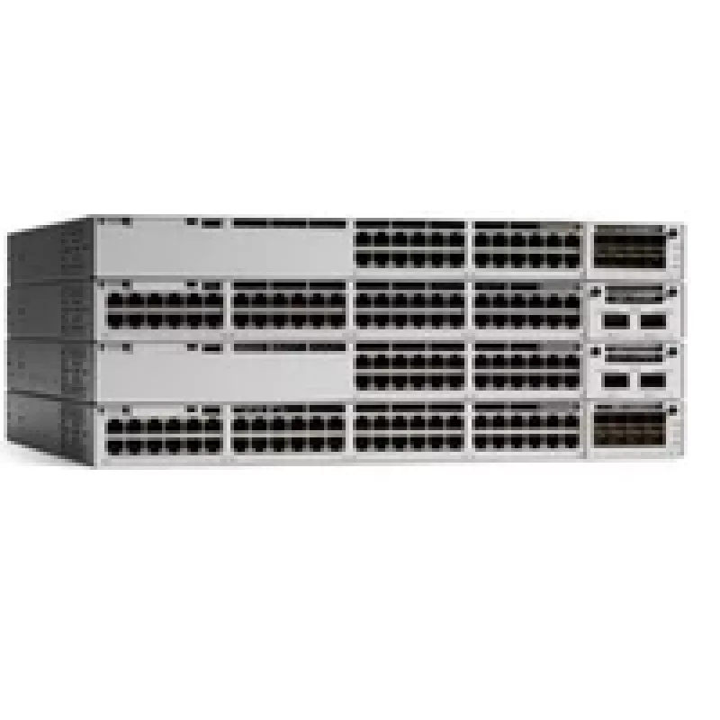 Cisco Catalyst 9300 - Network Essentials - Switch - L3 - gerido - 48 x 10/100/1000 (UPOE) montagem em rack UPOE (822 W)