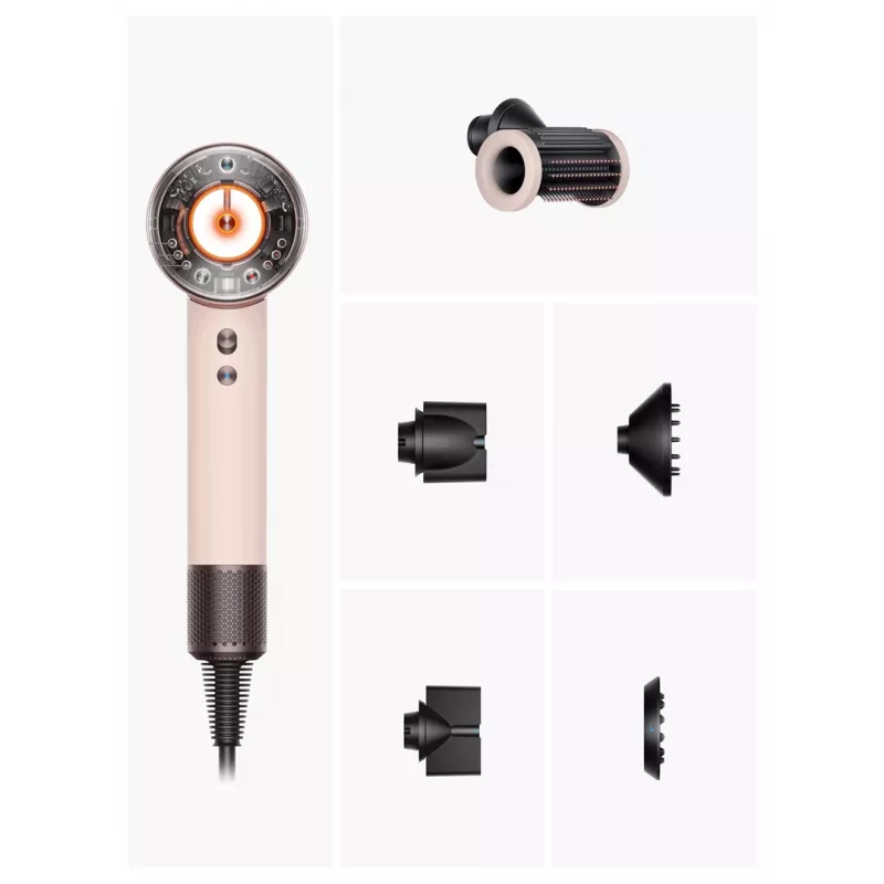 Secador de cabelo Dyson Supersonic Nural 1600 W rosa rose gold