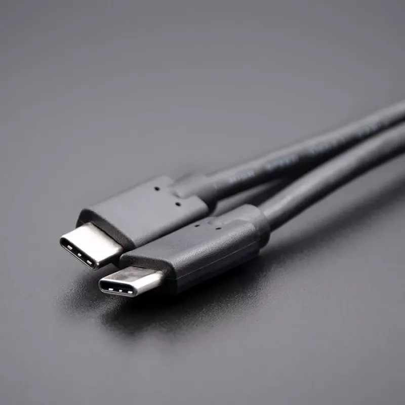 Ficha USB 3.1 Type-C macho para ficha USB 3.1 Type-C macho